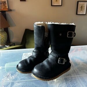 LeatherToddler Ugg Boots